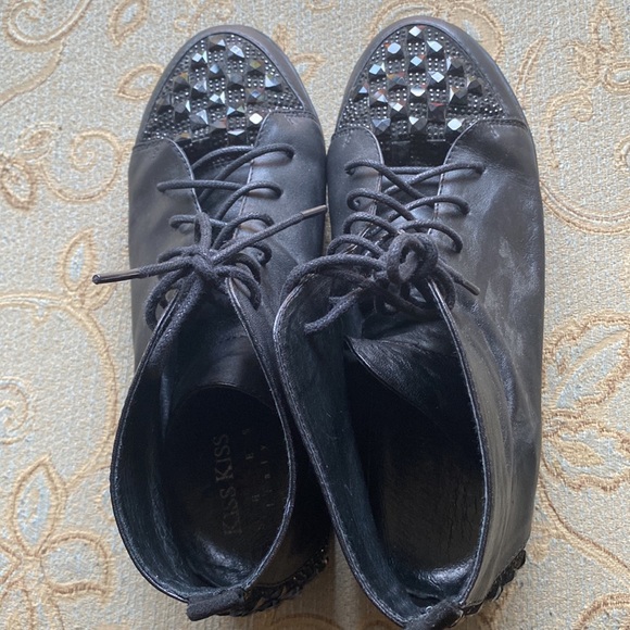 Leather Ankle Boots - Picture 5 of 7